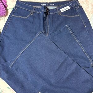 Old Navy Women's Dark Blue High rise flare